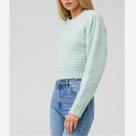 NWT for love and lemons dominique cropped sweater - Picture 3 of 8